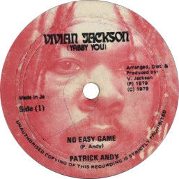 Patrick Andy : No Easy Game / Show A Little Love (12", Red)