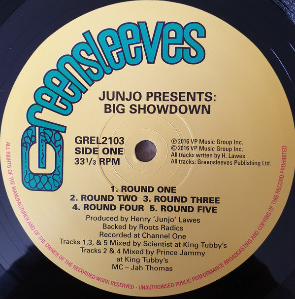 Junjo* : Big Showdown (LP, Album, RE, RM + LP, Comp, RM)