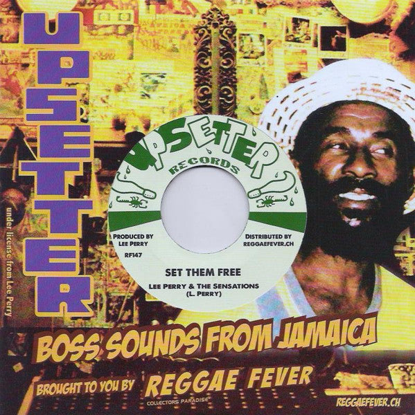 Lee Perry And The Sensations : Set Them Free / Don't Blame The Children  (7")