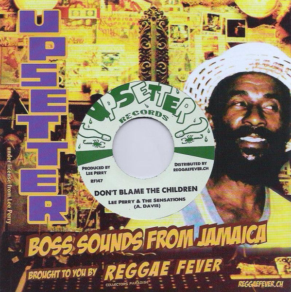 Lee Perry And The Sensations : Set Them Free / Don't Blame The Children  (7")