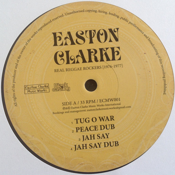 Easton Clarke : Real Reggae Rockers [1976-1977] (LP, Comp, RM)