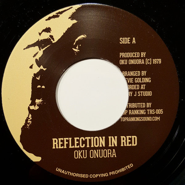 Oku Onuora : Reflection In Red (7", Ltd, RE)