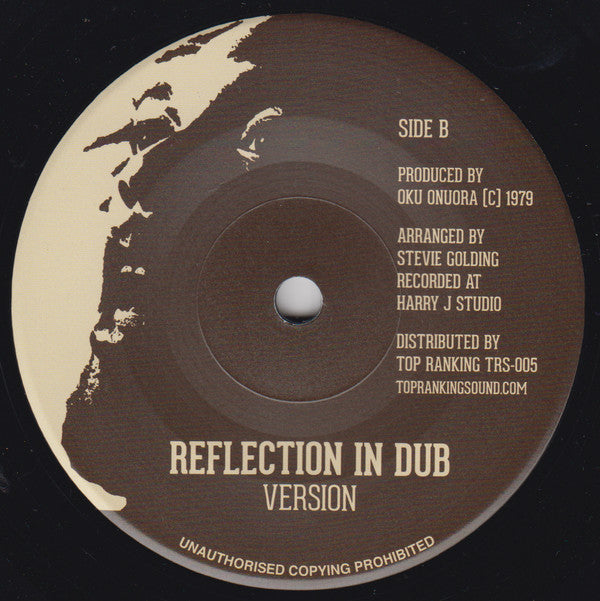 Oku Onuora : Reflection In Red (7", Ltd, RE)