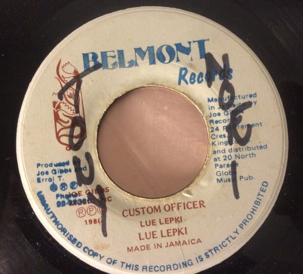 Louie Lepkie : Custom Officer (7")