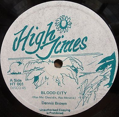 Dennis Brown / Freddie McGregor : Blood City / Natural Collie (12", Gre)