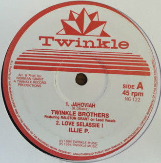 Twinkle Brothers : Jahoviah (12", RE)