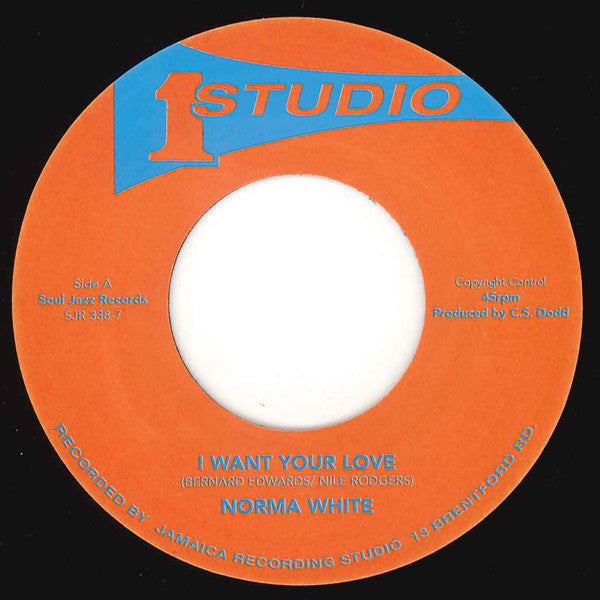 Norma White : I Want Your Love  (7", Single, RE, RM)