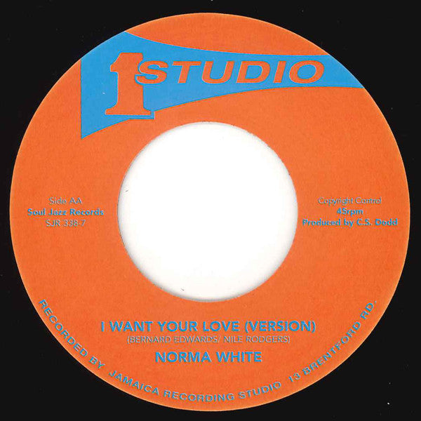Norma White : I Want Your Love  (7", Single, RE, RM)