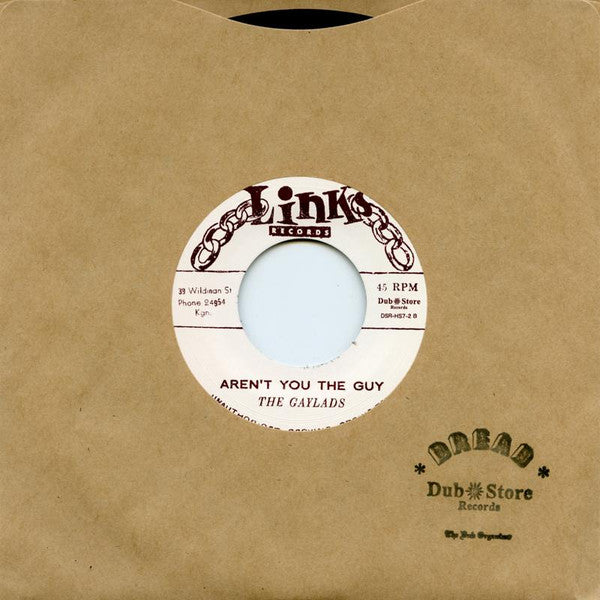 The Gaylads :  Looking For A Girl / Aren't You The Guy (7", RE)