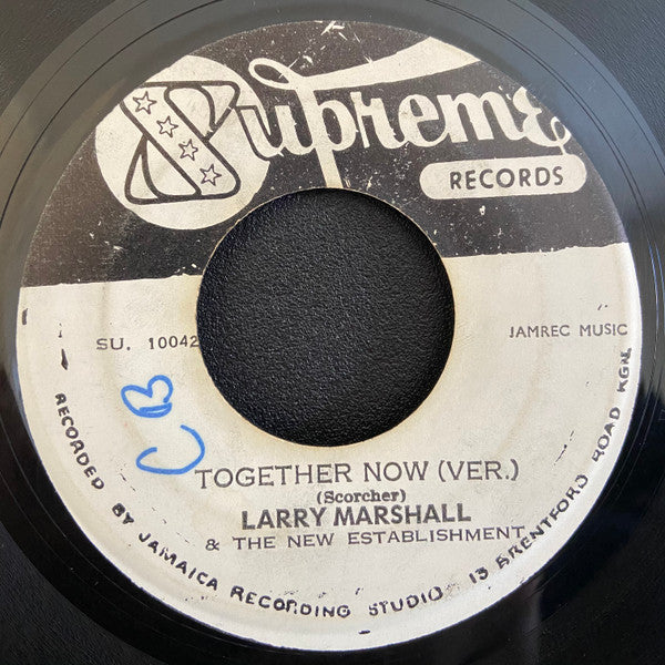 Larry Marshall : Together Now (7")