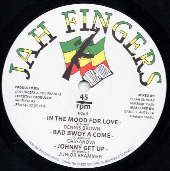 Dennis Brown, Cassanova, Junior Brammer, Al Campbell, Bunk I : In The Mood For Love / Bad Boy A Come / Johnny Get Up / No Time To Waste (12")