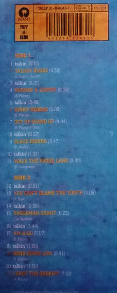 Bob Marley & The Wailers : Talkin' Blues (LP, Album, RM)