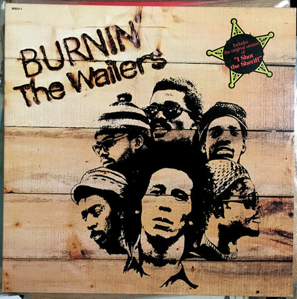 The Wailers : Burnin' (LP, Album, RE, RP, Gat)