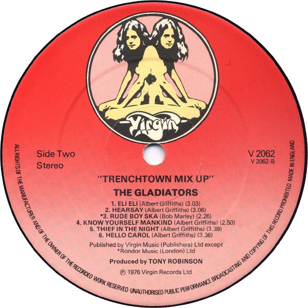 The Gladiators : Trenchtown Mix Up (LP, Album, RE)