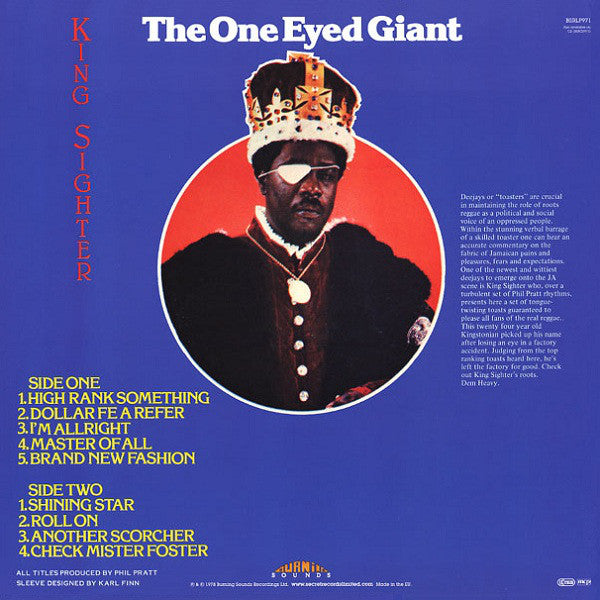 King Sighta : The One Eyed Giant (LP, Ltd, RE, 180)