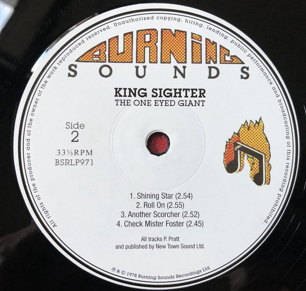 King Sighta : The One Eyed Giant (LP, Ltd, RE, 180)