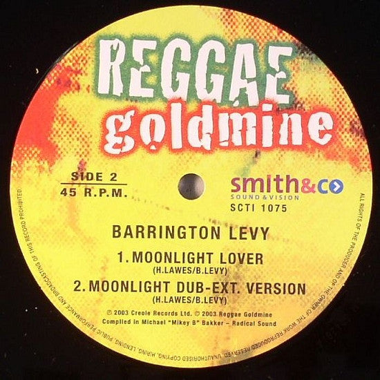 Barrington Levy : Bounty Hunter / Walk 2000 Miles / Moonlight Lover (12")