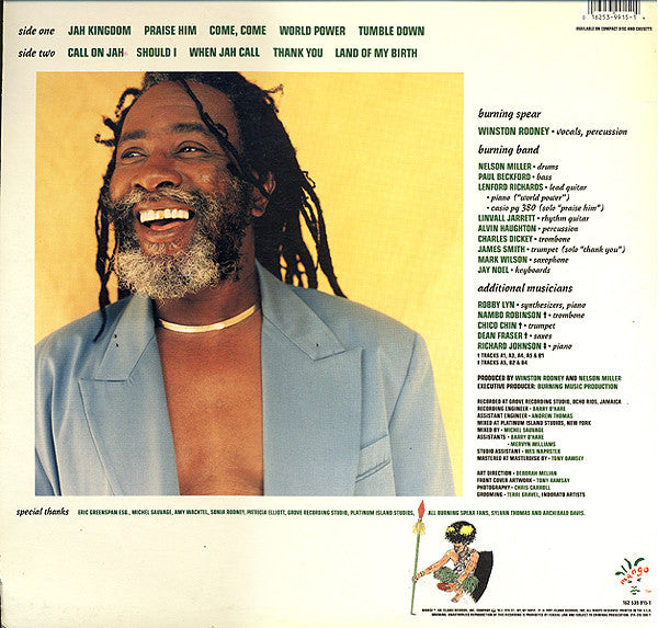 Burning Spear : Jah Kingdom (LP, Album)