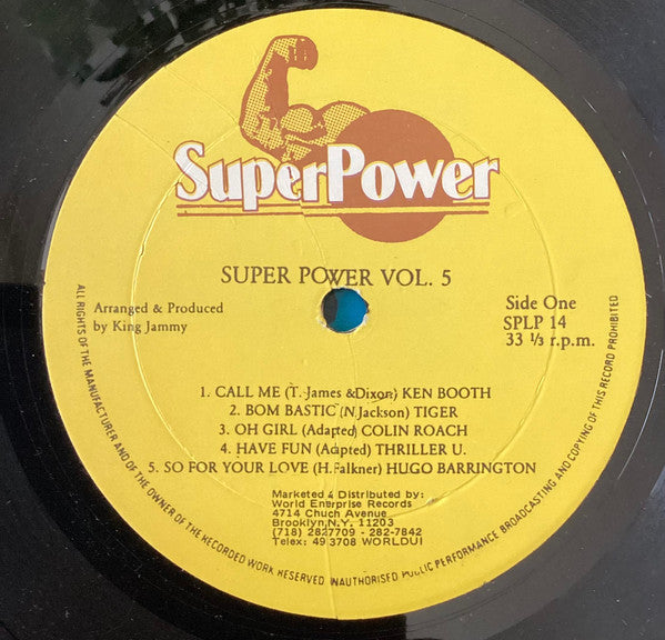 Various : Super Star Hit Parade Vol. 5 (LP, Comp)