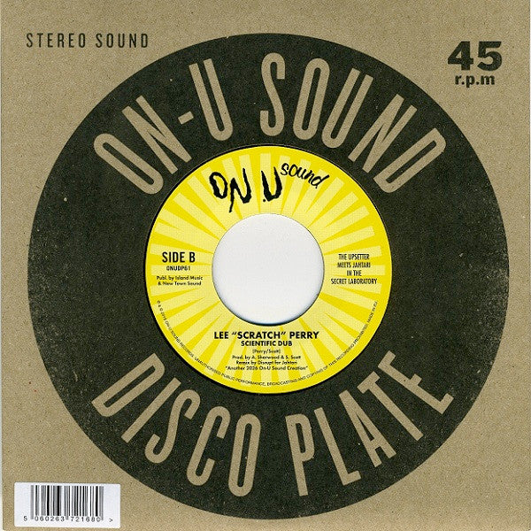 Lee "Scratch" Perry* : The Upsetter Meets Jahtari In The Secret Laboratory (7", RSD, Single, Ltd)