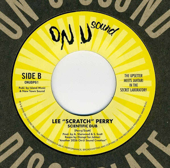 Lee "Scratch" Perry* : The Upsetter Meets Jahtari In The Secret Laboratory (7", RSD, Single, Ltd)