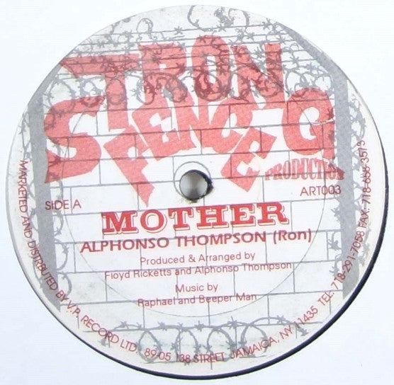 Alphonso Thompson : Mother (12")