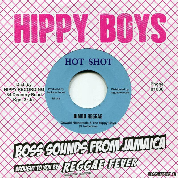 Lloyd Robinson & Devon Russell / Oswald Nethersole & The Hippy Boys : Walking In Jerusalem / Bimbo Reggae  (7", Single, RE)