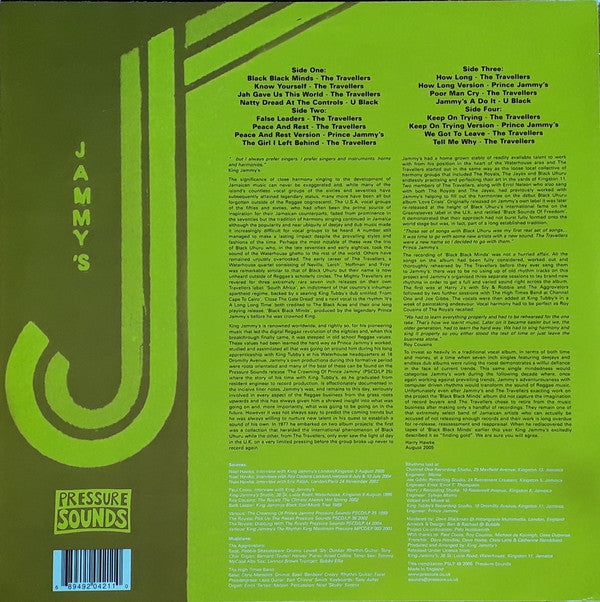 The Travellers (2) : Black Black Minds (2xLP)