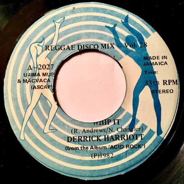 Derrick Harriott : Whip It (7", Single)