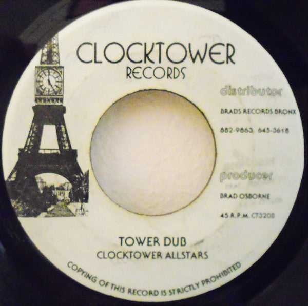Jah Lloyd : Clocktower Station (7", Single)