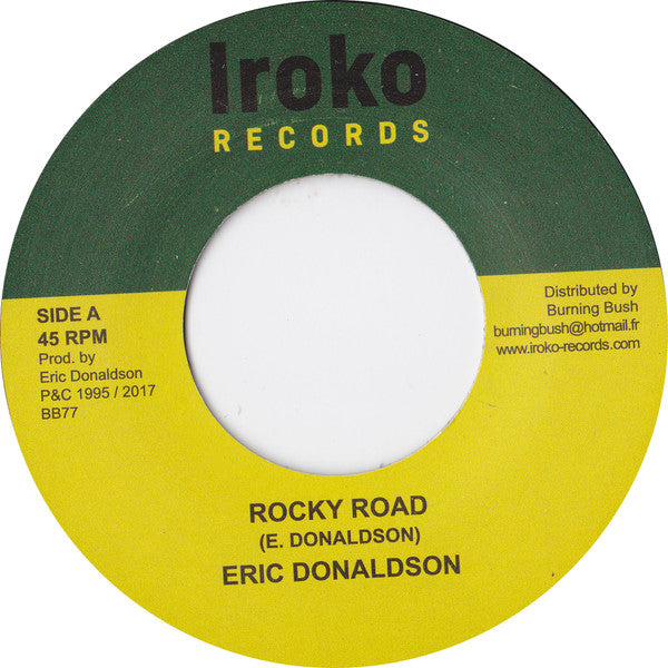 Eric Donaldson : Rocky Road (7", Single, RE)