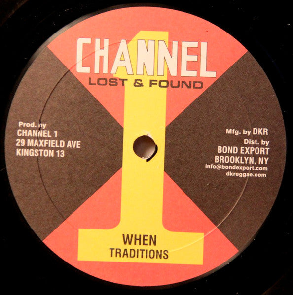 Traditions (3) : When / Train Is Coming (10")