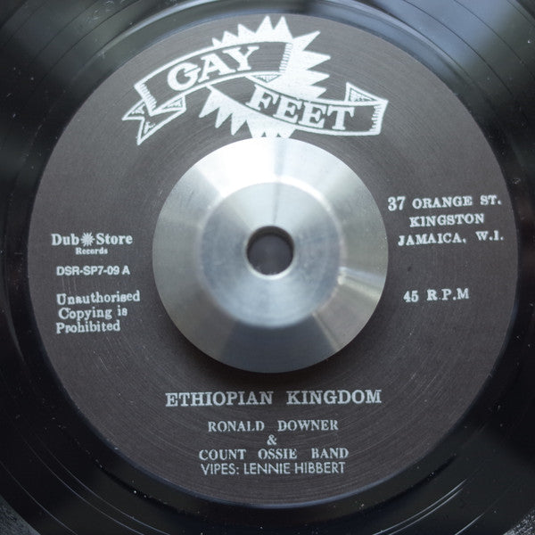 Ronald Downer & Count Ossie & His Band : Ethiopian Kingdom (7")