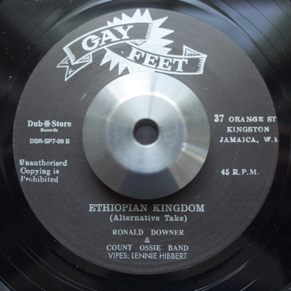 Ronald Downer & Count Ossie & His Band : Ethiopian Kingdom (7")