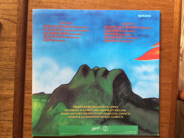 Burning Spear : Man In The Hills (LP, Album, RE, Gat)
