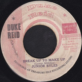 Junior Byles / Tommy McCook Allstars : Break Up To Make Up (7", Single)