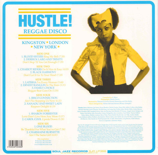 Various : Hustle! Reggae Disco (3x12", Comp, RE, Exp)