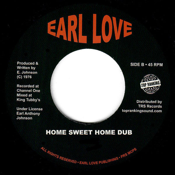 Earl Zero : Home Sweet Home (7", RE)