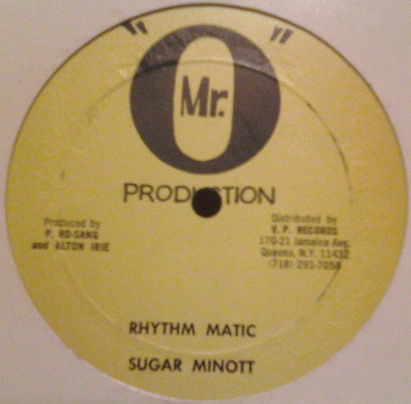 Sugar Minott : Rhythm Matic (12")