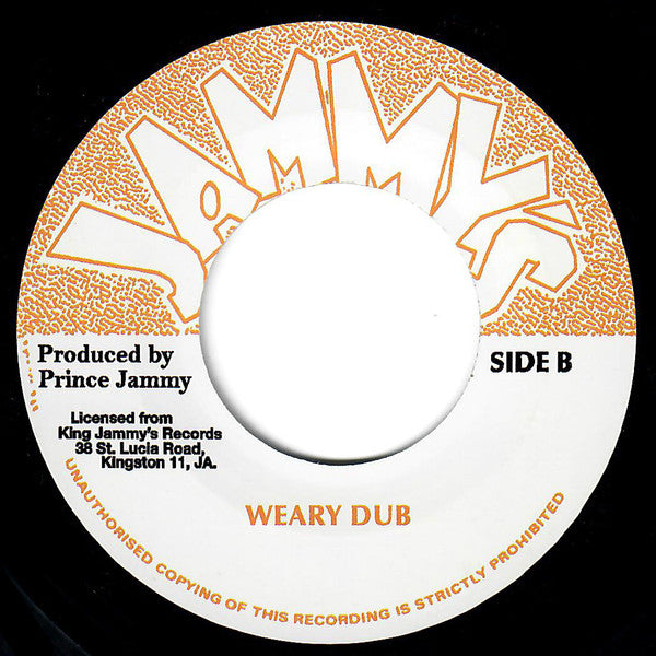 Earl Zero : Never Get Weary (7")