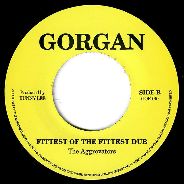 Johnny Clarke : Fittest Of The Fittest (7", RE)