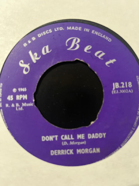 Don't Call Me Daddy / Girls Town Ska