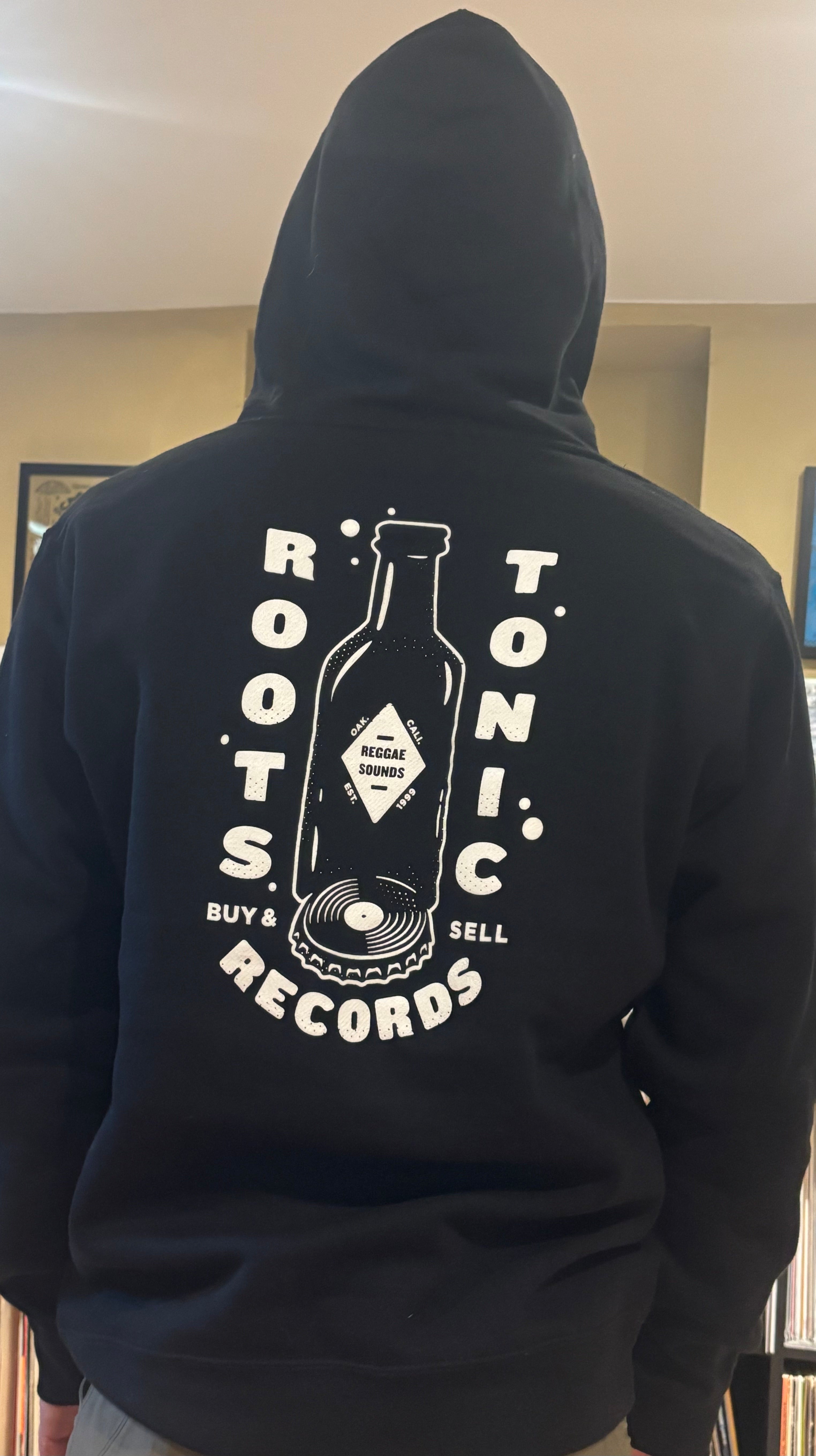 Roots Tonic Hoodie Classic Black & White