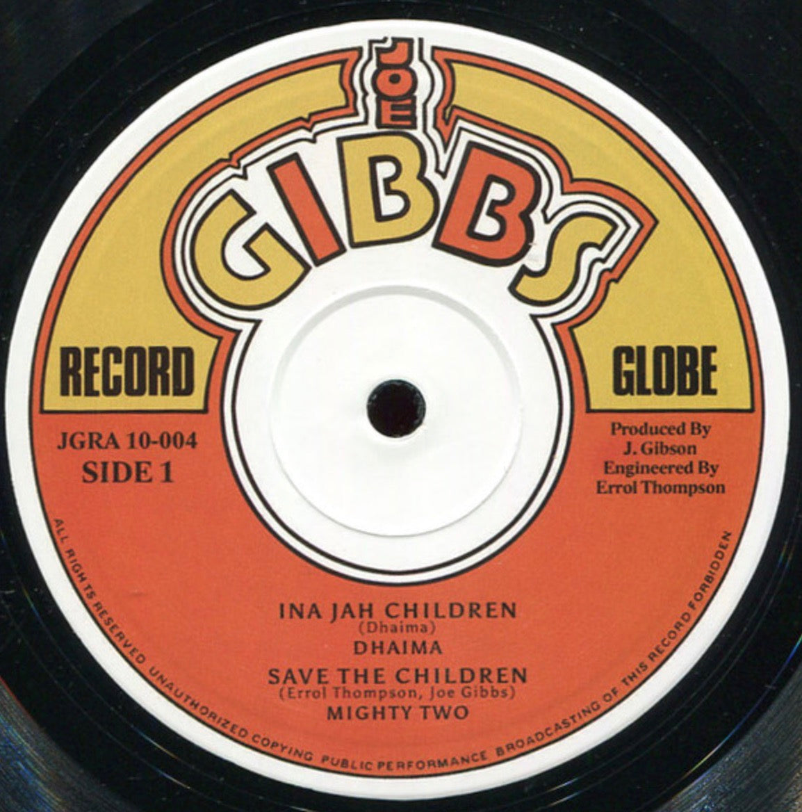 Ina Jah Children / A True