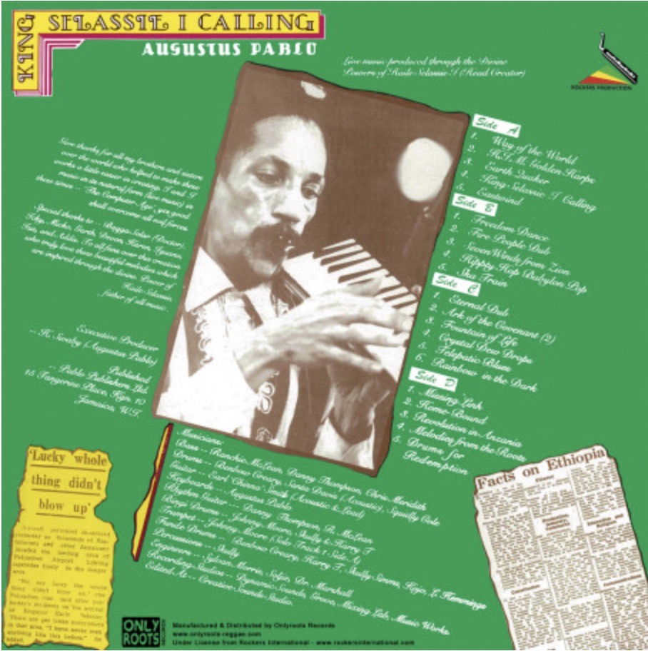 King Selassie I Callling
