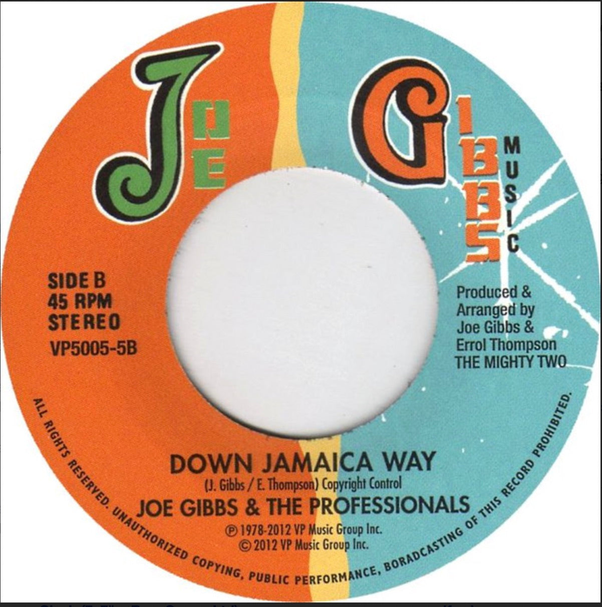 Send Some Rain / Down Jamaica Way