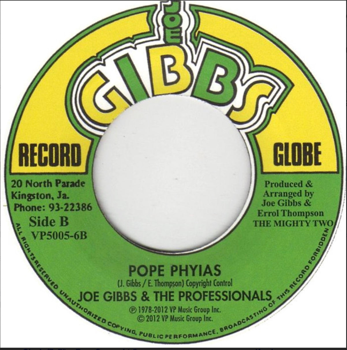 Jah Love / Pope Phyias