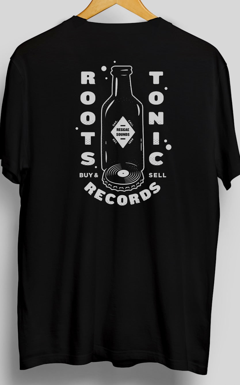 Roots Tonic T-Shirt Black / White