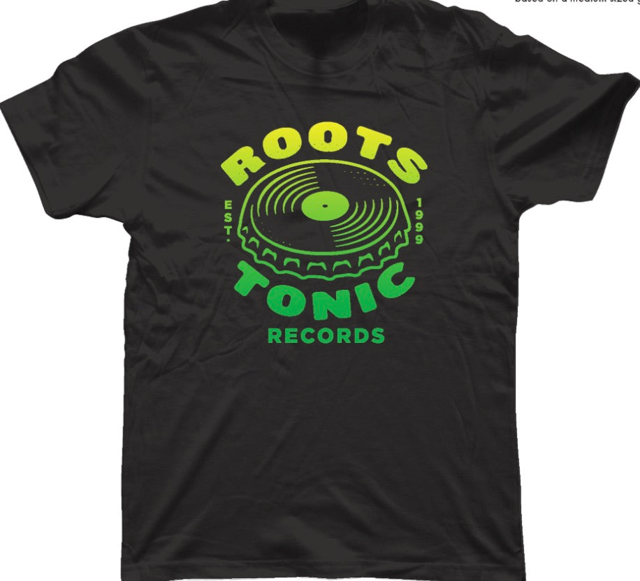 Roots Tonic T Shirt: Multi-Color Bottle Cap