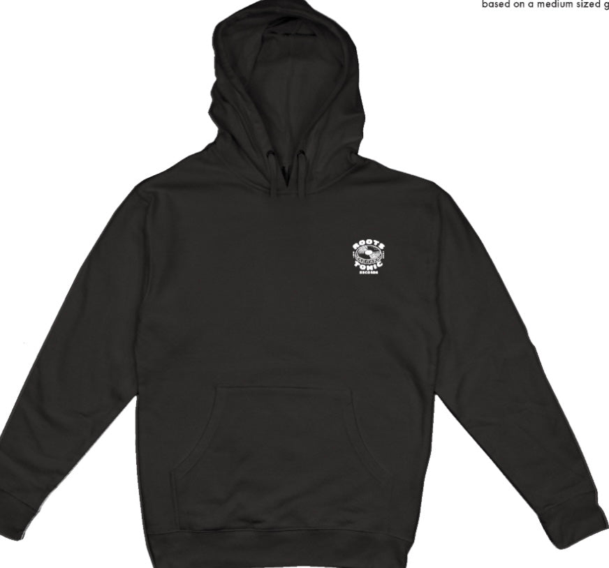 Roots Tonic Hoodie Classic Black & White